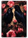 Raben & Rosen – Gothic Wanddeko im Dark Art Vintage Stil