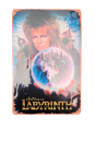 Labyrinth Blechschild – Kultfilm Retro Wanddeko im Vintage Look